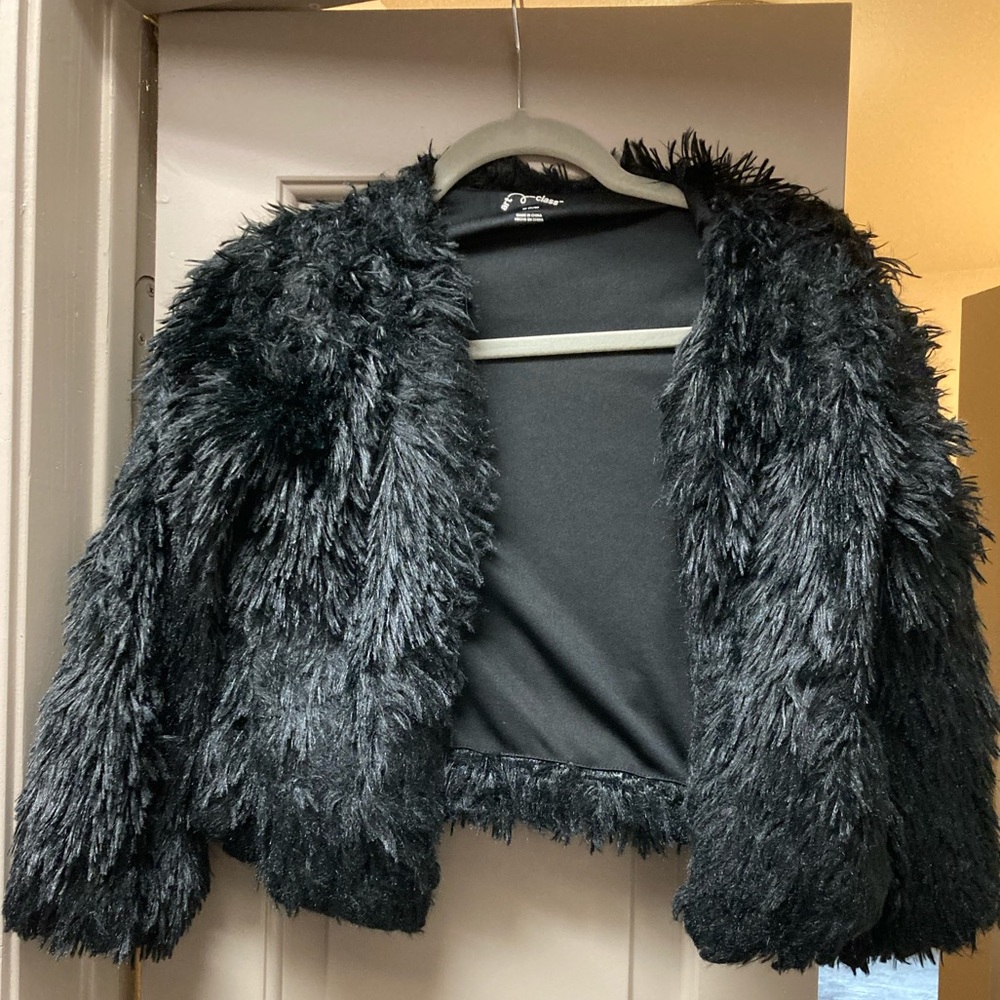 Girls size 10/12 party coat